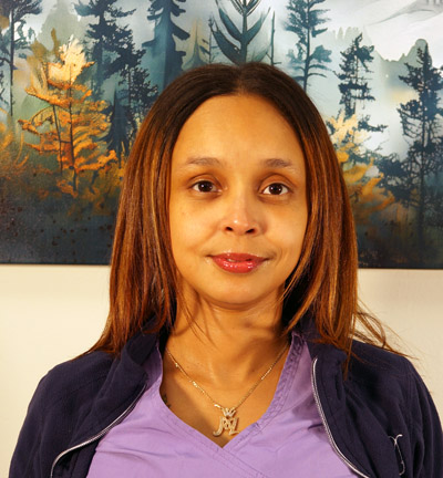 A headshot of Massiel Tavarez, Front Desk Manager and Lead Medical Assistant.